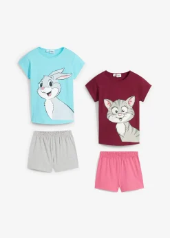 Lot de 2 pyjashorts doux