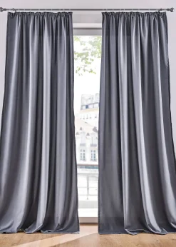 Lot de 2 rideaux en microfibre