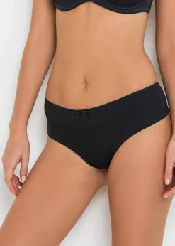 Lot de 4 shorties string coton