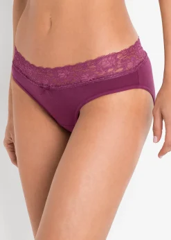 Lot de 5 slips à dentelle