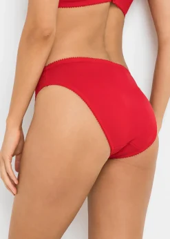 Lot de 2 slips avec dentelle