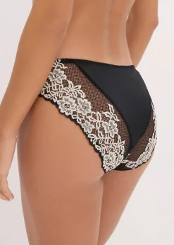 Lot de 2 slips avec dentelle