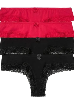Lot de 4 slips brésiliens