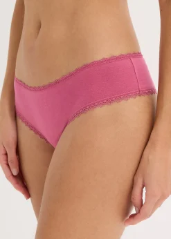 Lot de 5 slips brésiliens coton
