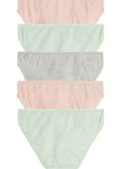 Lot de 5 slips coton