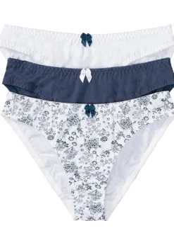 Lot de 3 slips coton