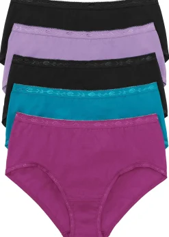 Lot de 5 slips maxi