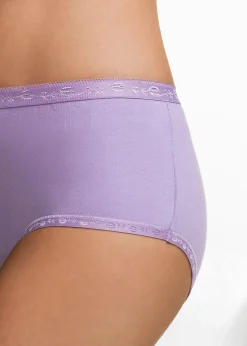 Lot de 5 slips maxi