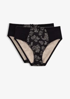 Lot de 2 slips Maxi avec dentelle
