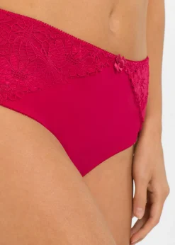 Lot de 2 slips maxi avec dentelle