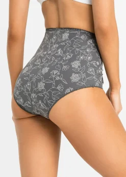 Lot de 4 slips taille haute confortables en coton