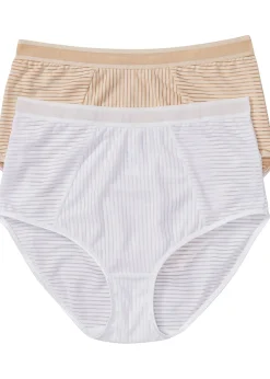 Lot de 2 slips taille haute