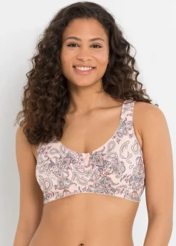 Lot de 3 soutiens-gorge coton sans armatures