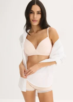 Lot de 2 soutiens-gorge coton à coques sans armatures