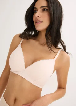 Lot de 2 soutiens-gorge coton à coques sans armatures