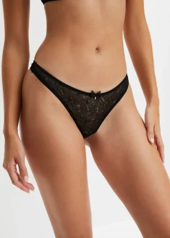 Lot de 3 strings en dentelle