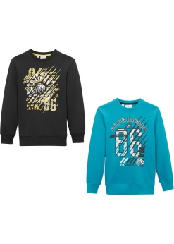 Lot de 2 sweat 100% coton