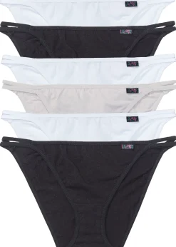 Lot de 6 tangas avec étiquette