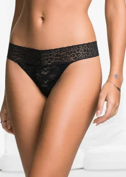 Lot de 2 tangas en dentelle