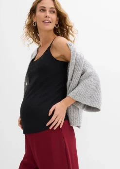 Lot de 2 tops d’allaitement en coton