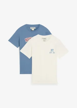 Lot de 2 T-shirts 100% coton