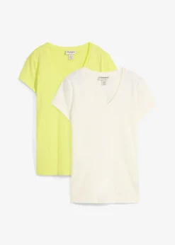 Lot de 2 T-shirts 100% coton