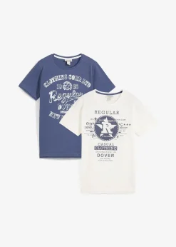 Lot de 2 T-shirts 100% coton