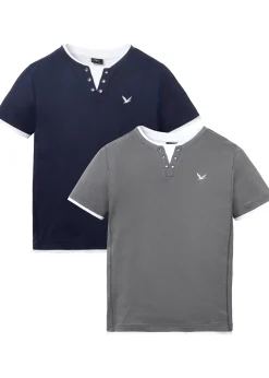 Lot de 2 T-shirts 2 en 1