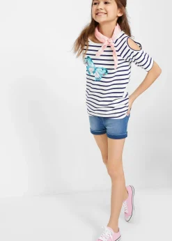 Lot de 2 T-shirts avec épaules découpées