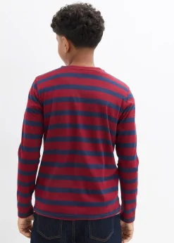 Lot de 3 T-shirts col tunisien 100% coton