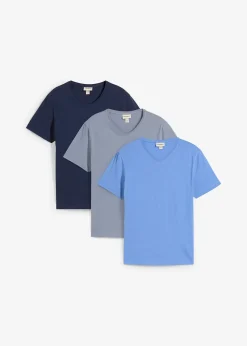 Lot de 3 T-shirts col V