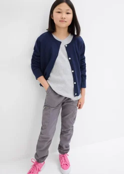 Lot de 2 T-shirts en coton côtelé