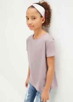 Lot de 3 T-shirts fille 100% coton