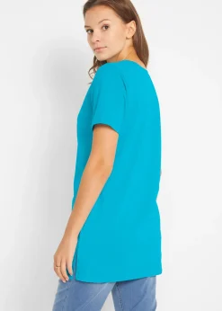 Lot de 2 T-shirts longs col V