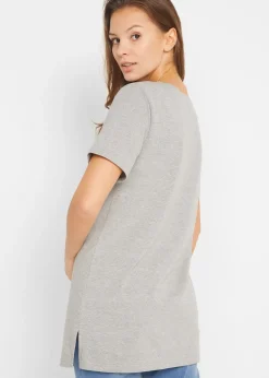 Lot de 2 T-shirts longs col V
