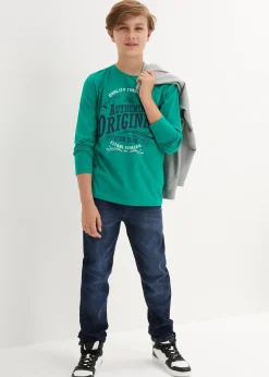 Lot de 2 t-shirts manches longues coton garçon