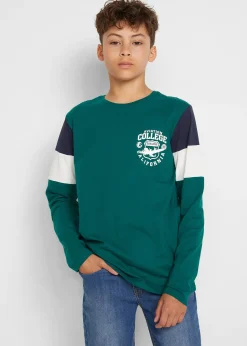 Lot de 2 T-shirts manches longues 100% coton