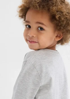 Lot de 3 T-shirts manches longues coton