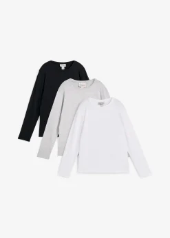 Lot de 3 T-shirts manches longues