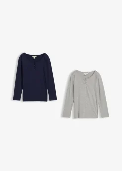 Lot de 2 T-shirts manches longues