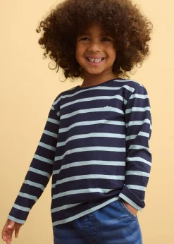 Lot de 2 T-shirts manches longues 100% coton