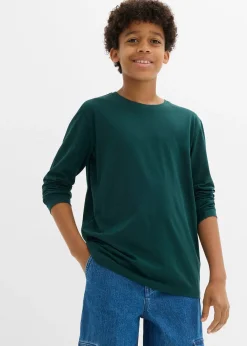 Lot de 3 T-shirts manches longues coton