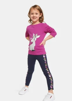 Lot de 2 T-shirts manches longues 100% coton