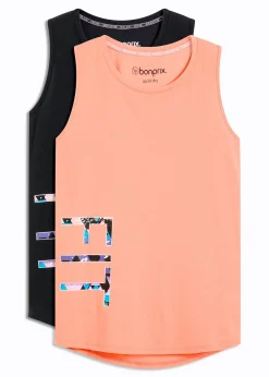 Lot de 2 T-shirts techniques à séchage rapide
