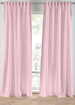 Lot de 2 voilages en polyester recyclé