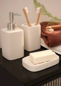 Lot de 4 accessoires de salle de bain