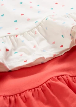 Lot de 2 chemises de nuit en coton doux