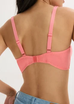 Lot de 2 soutiens-gorge bralette coton sans armatures