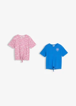 Lot de 2 T-shirts manches coude extensibles