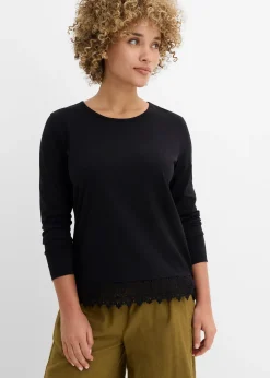 Lot de 2 T-shirts manches longues 100% coton